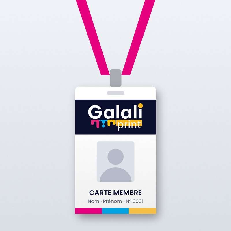 Badge carte membre