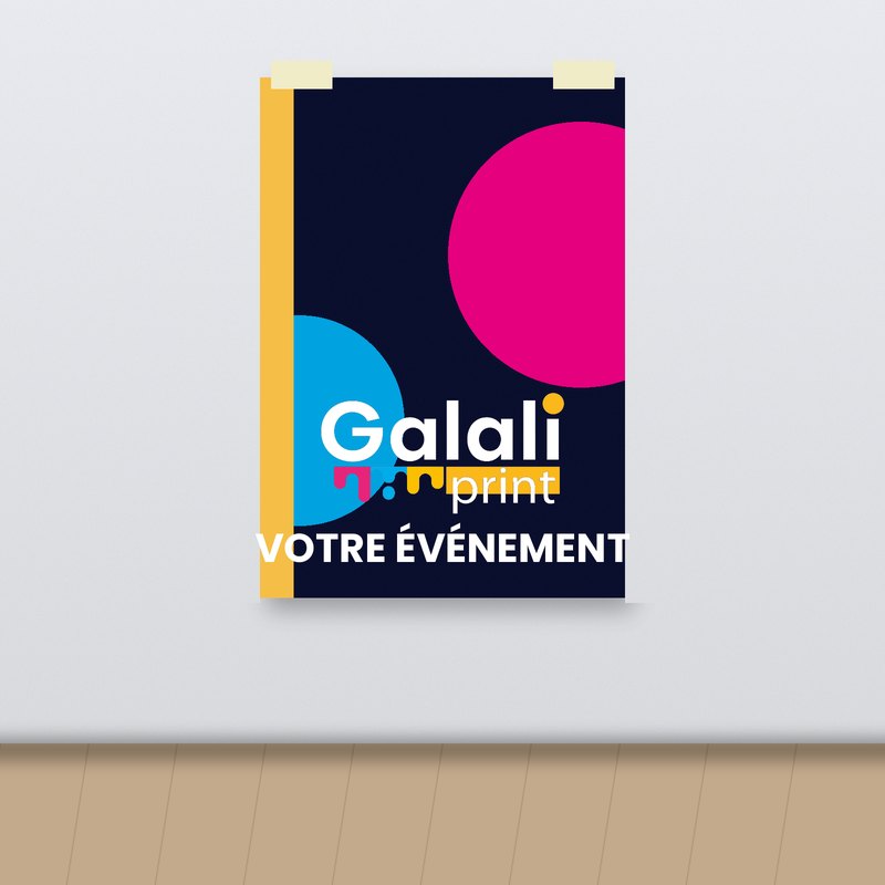 Conception d'affiche