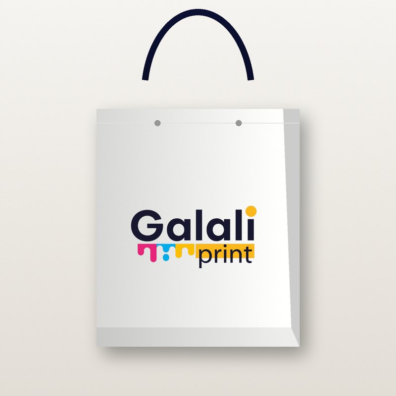 Sac en papier blanc