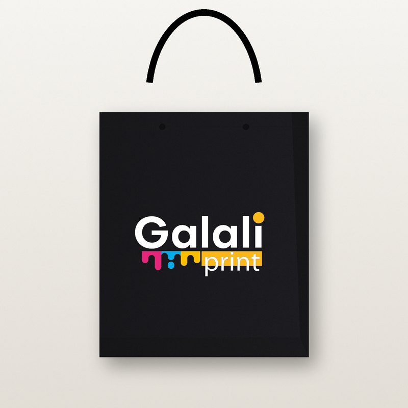 Sac importé — papier noir