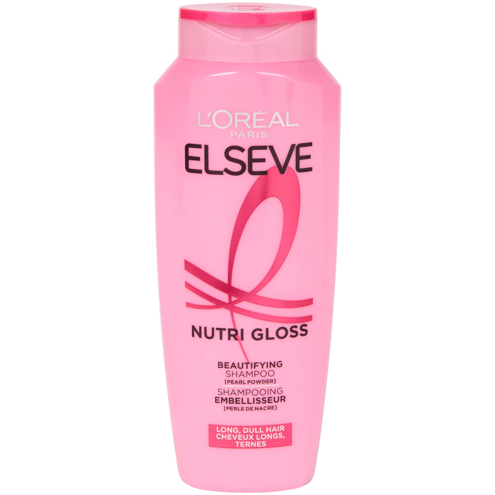 Shampooing L'Oréal Elseve Nutri-Gloss pour cheveux brillants