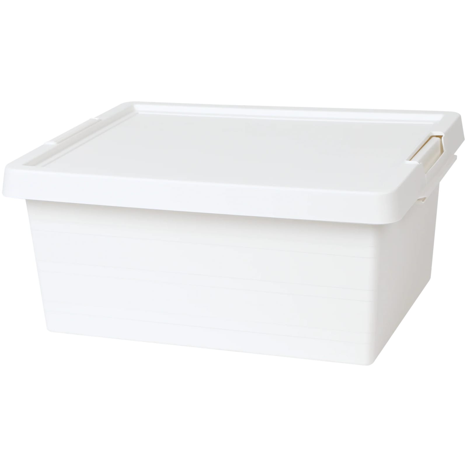 Boîte de rangement avec couvercle 12 litres (37 x 29 x 16 cm)