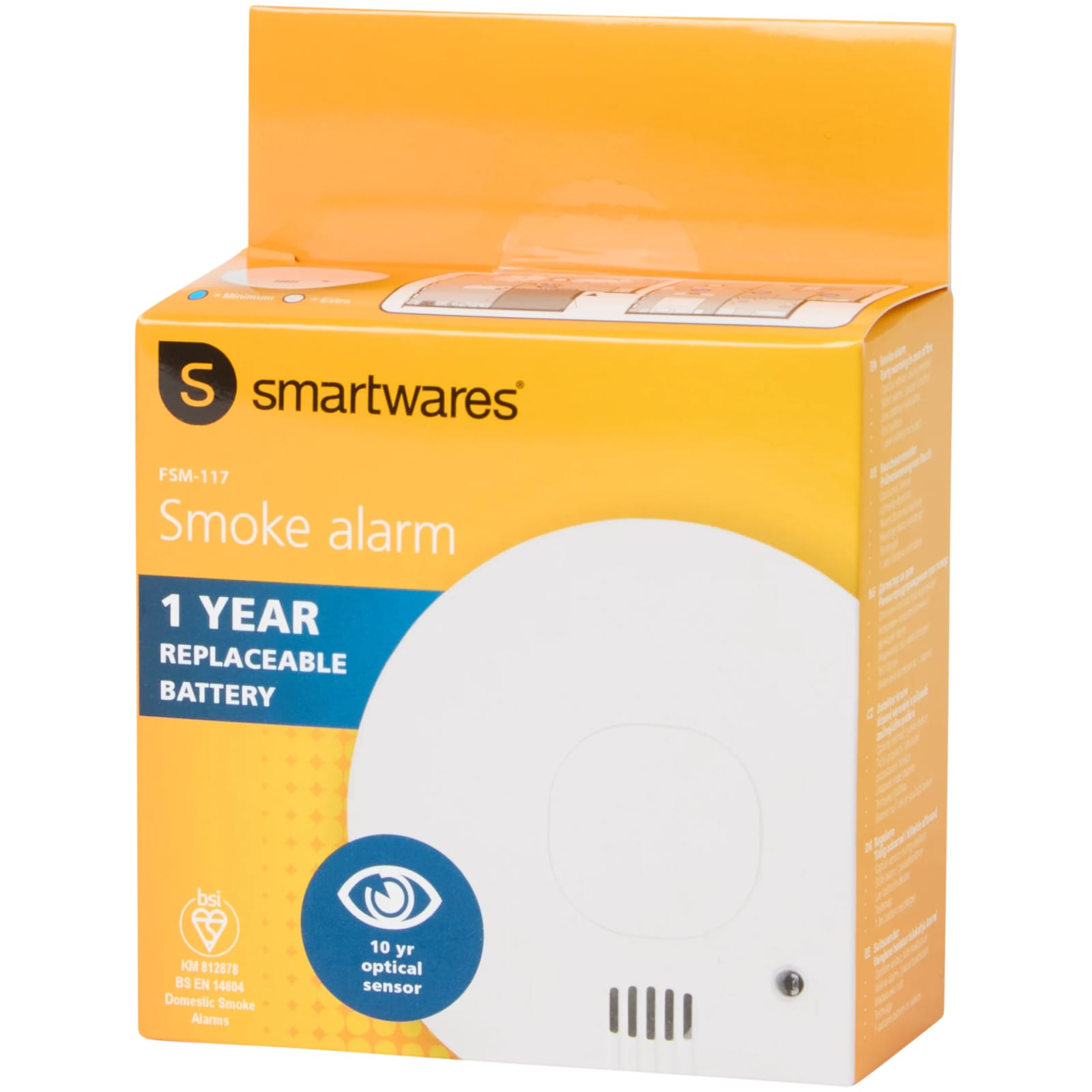 Détecteur de fumée Smartwares FSM-117