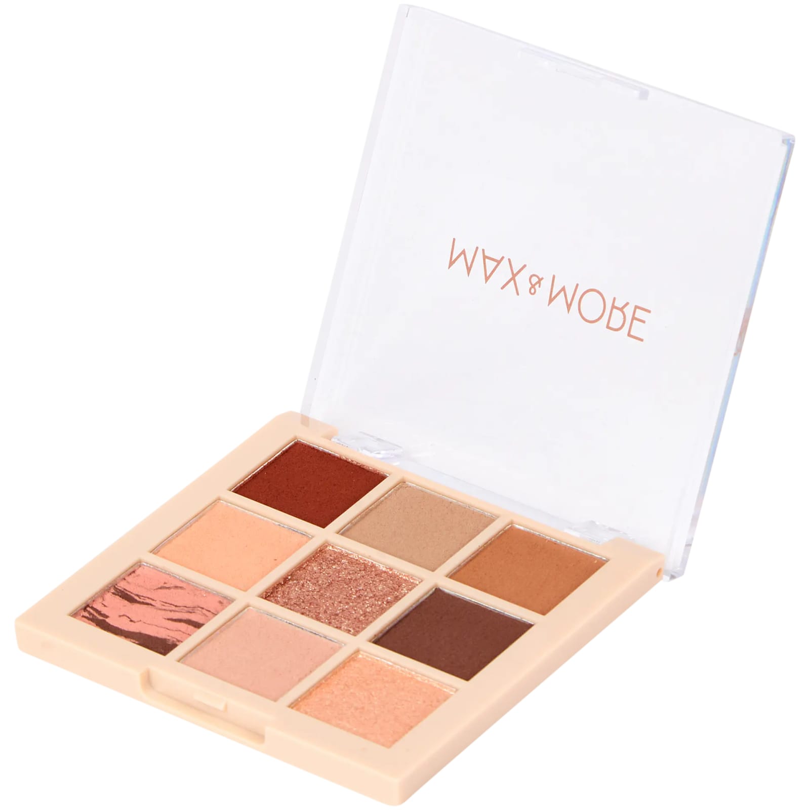 Palette de fards à paupières crémeux Max & More
