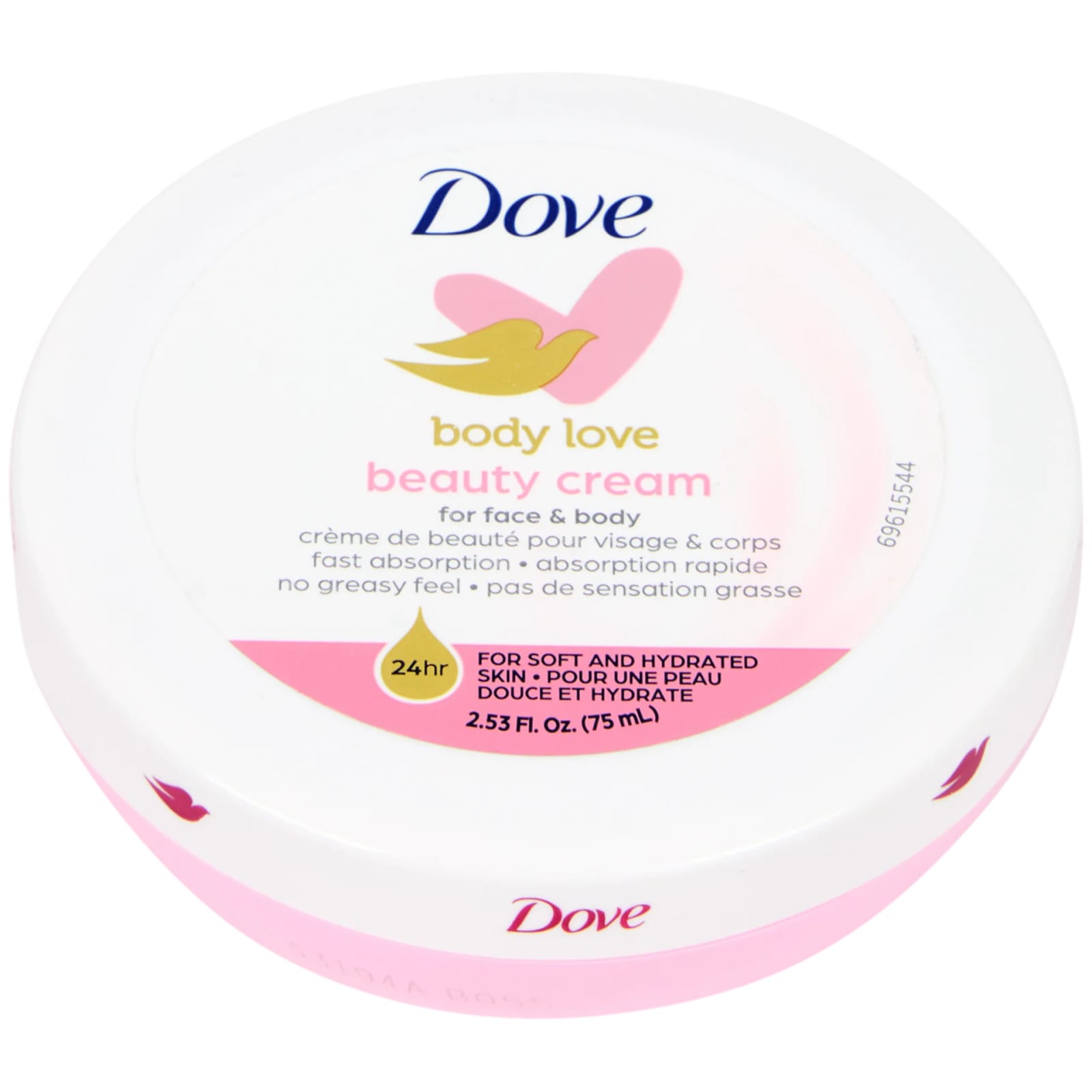 Crème visage et corps Dove Body Love