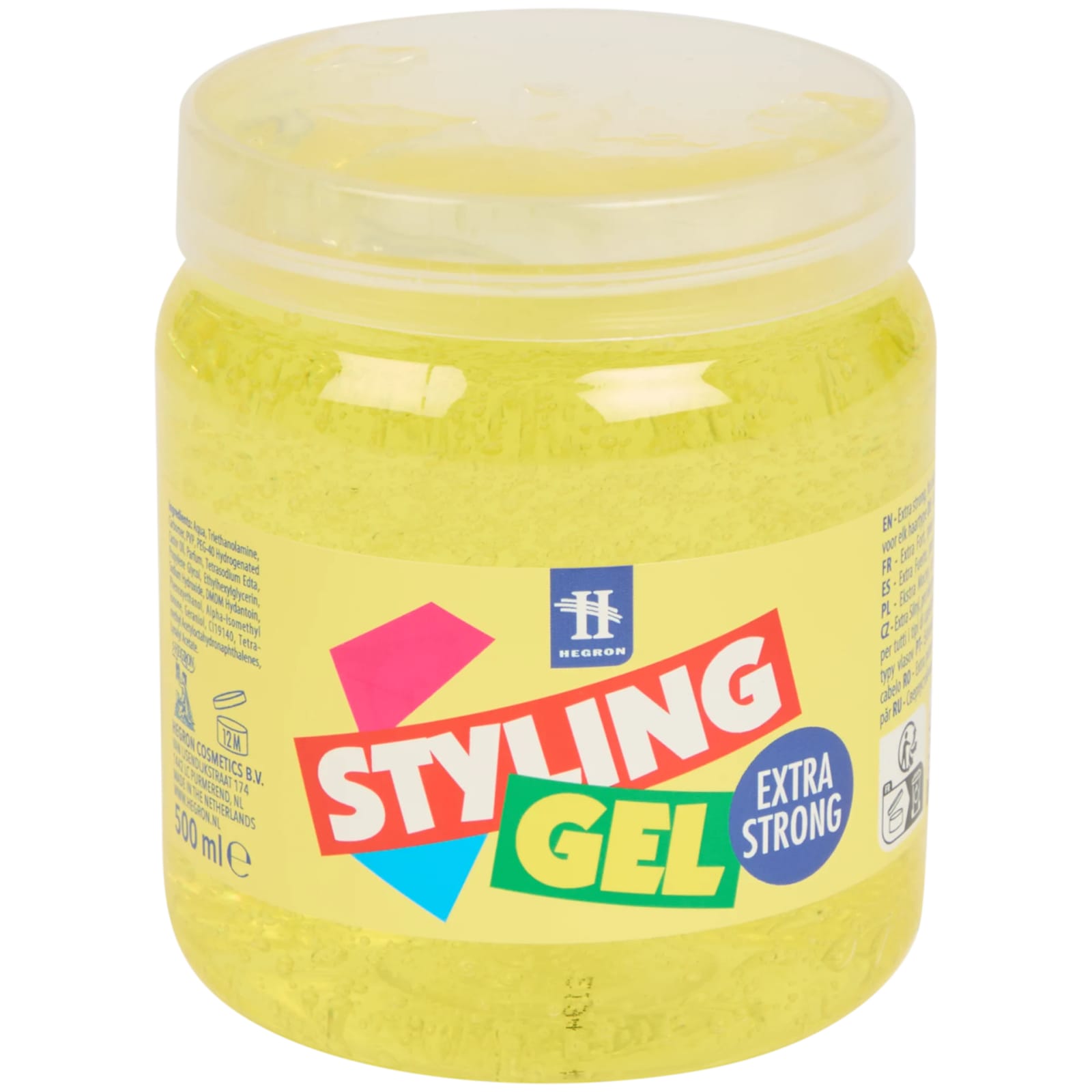 Gel coiffant Hegron Extra Strong