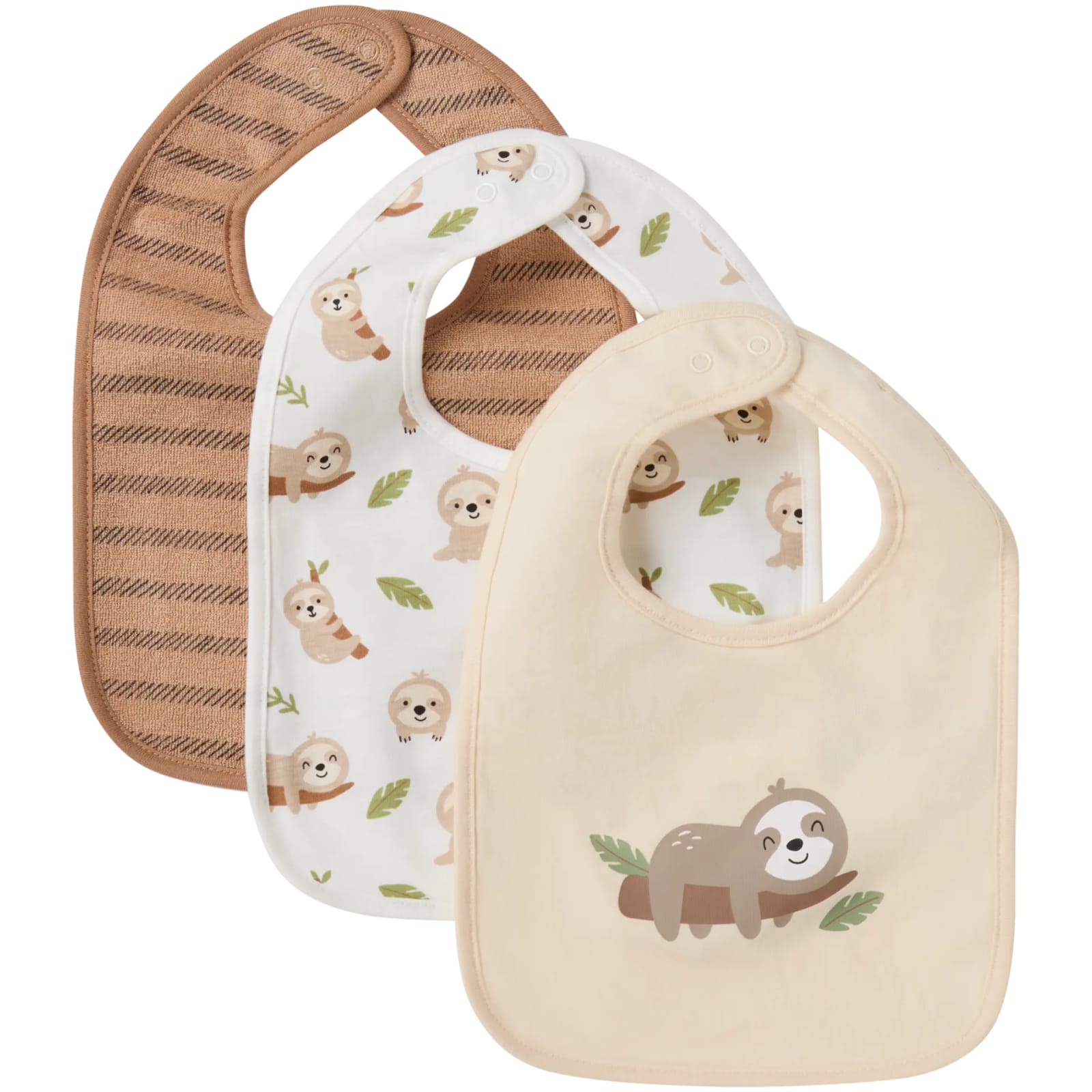 Lot de 3 bavoirs pour bébé Hoodadoo