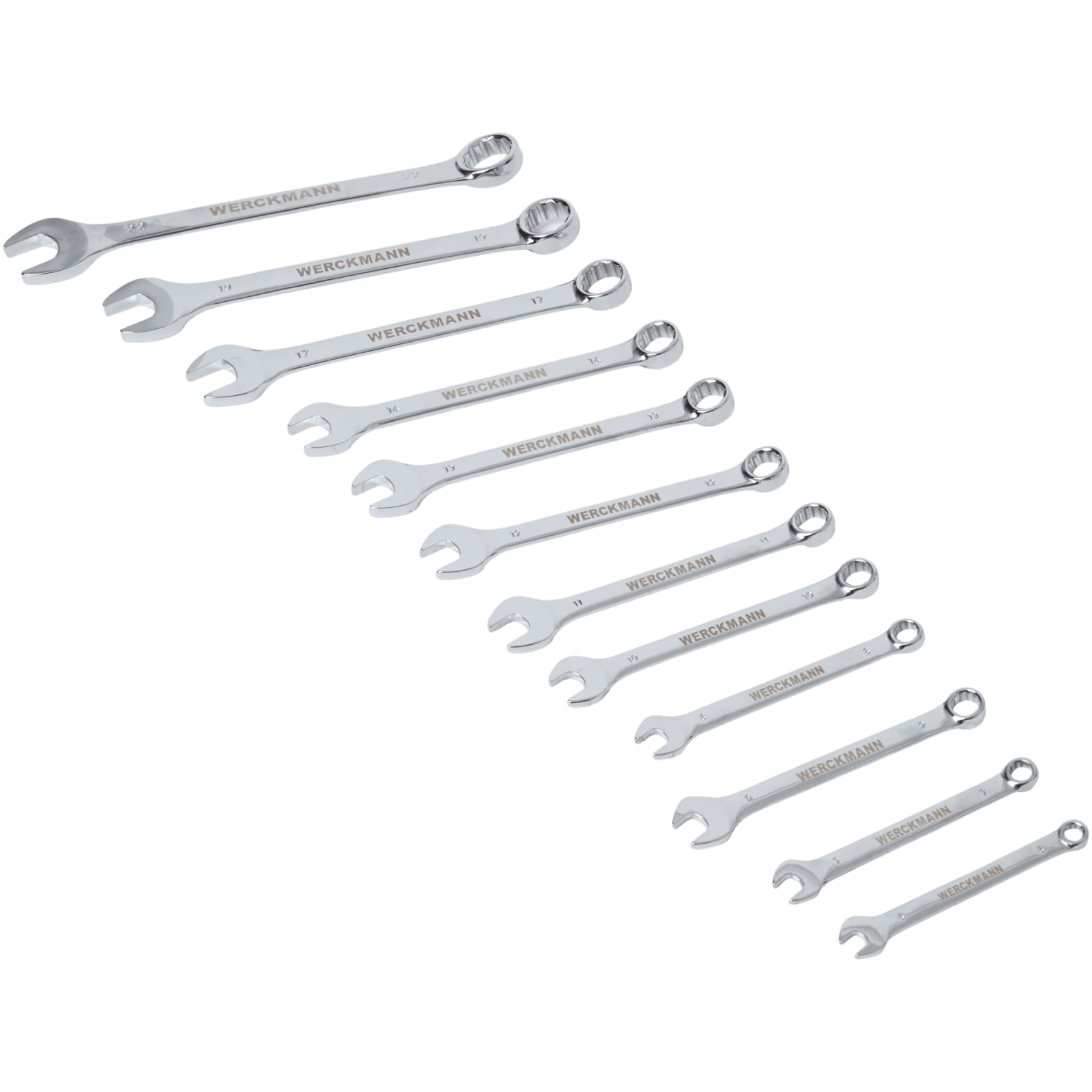 Set de 12 clés mixtes Werckmann
