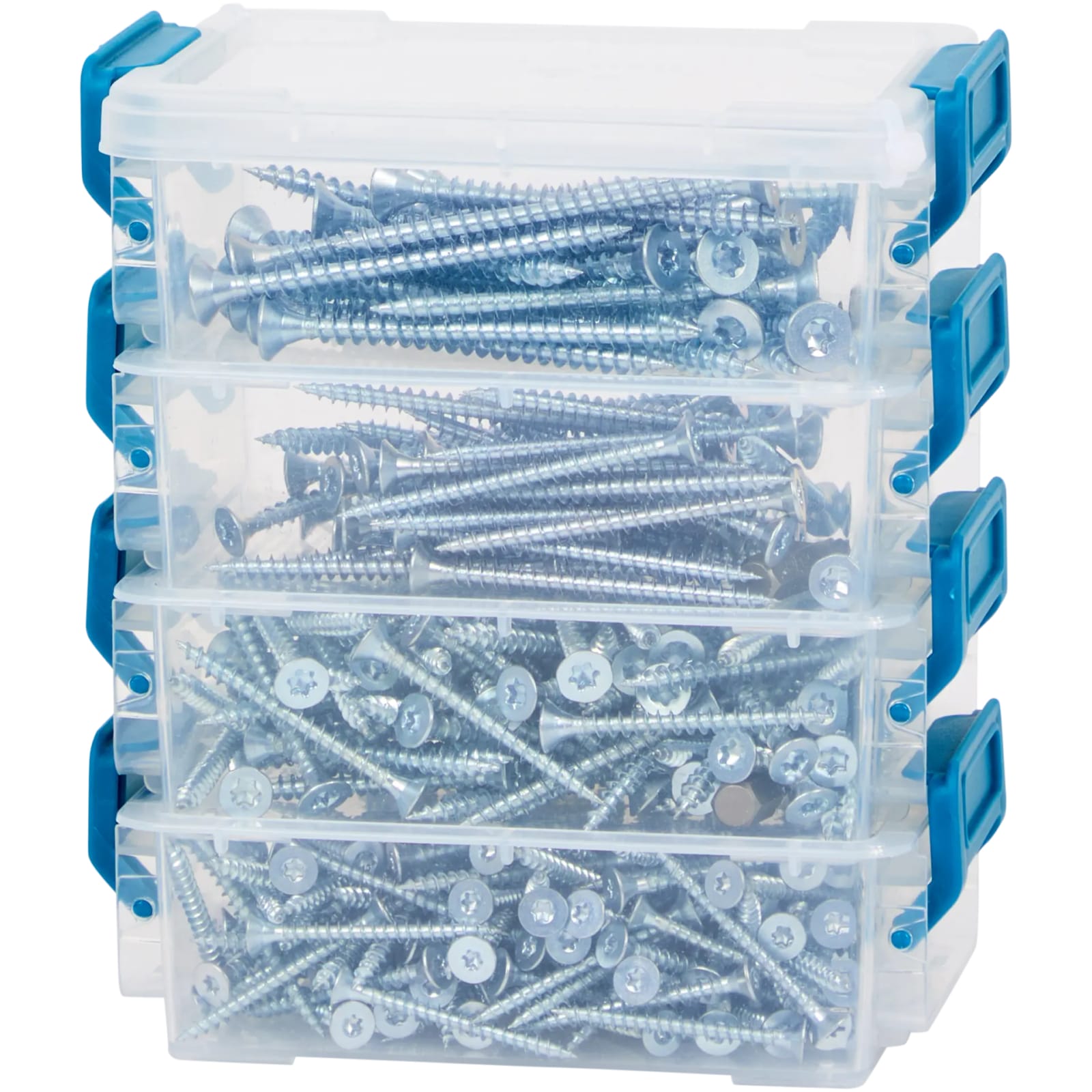 Assortiment de 320 vis Torx en boîtes empilables