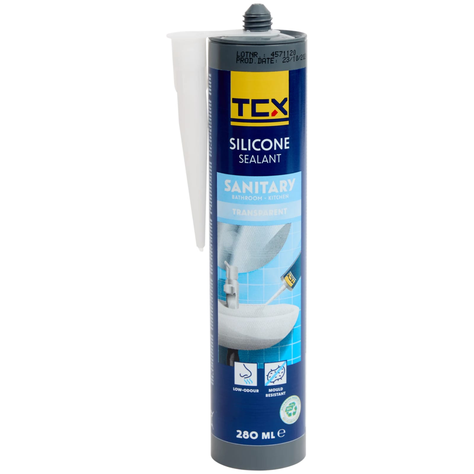 Silicone sanitaire TCX 280 ml
