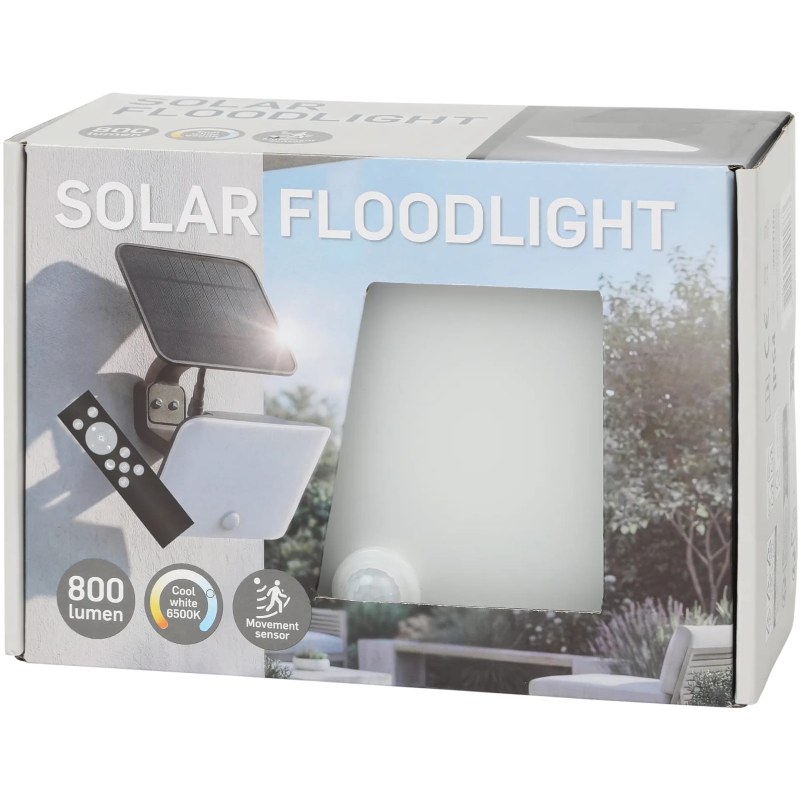 Projecteur solaire avec détecteur de mouvement